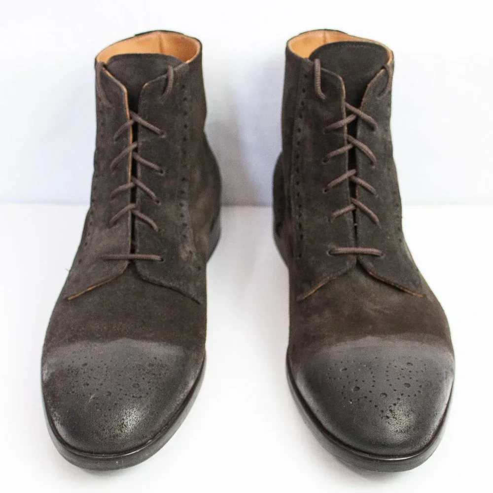 Bruno Magli | Palermo Suede Lace Up Boot | 12